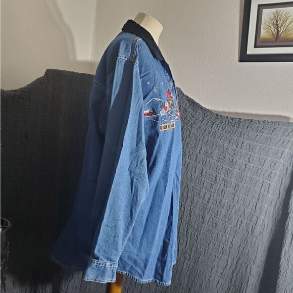 Basic Edition VTG Christmas Shirt Size XL - Picture 2 of 12